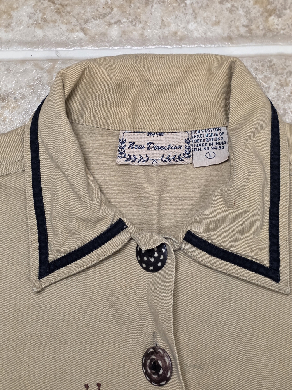 Vintage Y2K Safari Animal Embroidered Vest - Picture 7 of 12